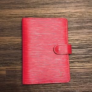 Louis Vuitton Epi leather small Agenda